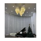 Lamps Nordic Nordic Modern Style Bar Dining Table Pendant Luxury Lighting White Round Piece Shell Lamp