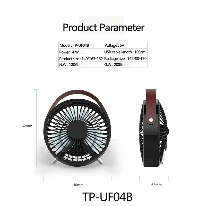 Pedestal Fan, 5V, USB - detail 16