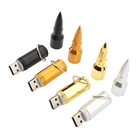 Usb Pen Custom Logo Business Promotional Gift 2.0 Bullet Shape Usb Memory Flash Pen Drive