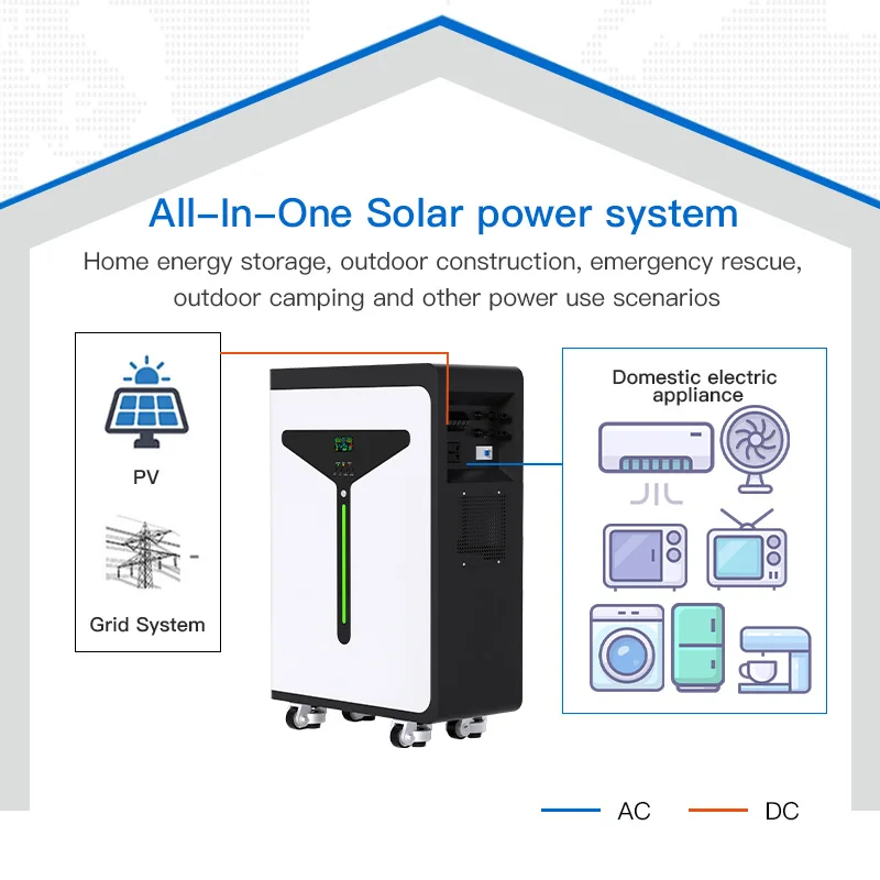 product high quality home solar power station with battery and inverter 3000w 5500w hybrid solar system-3