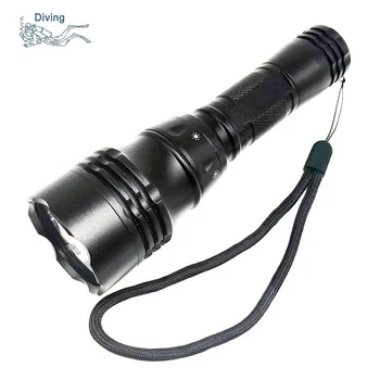Diver Torch IPX8 Underwater Flash Light 1000LM Rechargeable LED Diving Flashlight