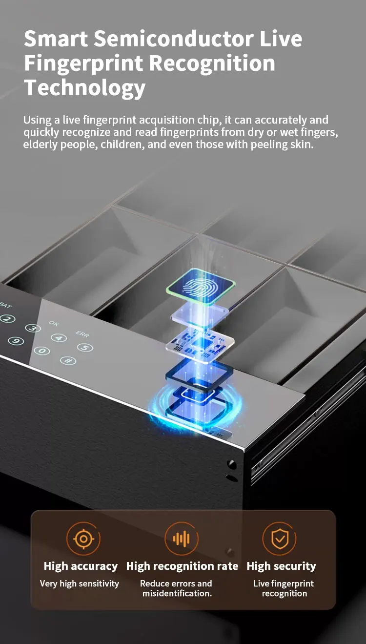 product ceqsafe smart american high security electronic digital code lock drawer hidden safe box-12