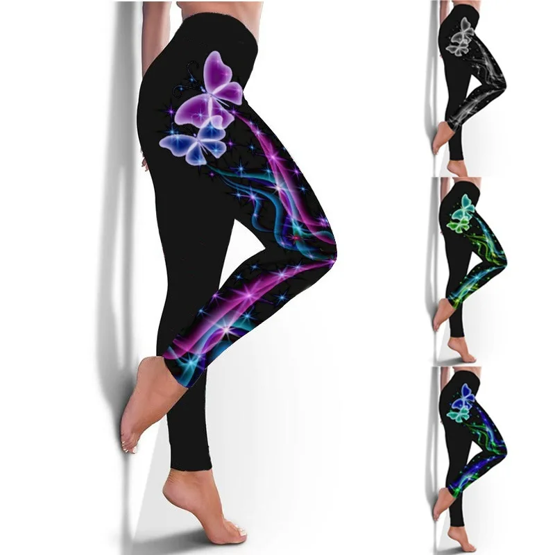 Waist Tummy Control Yoga Pants 