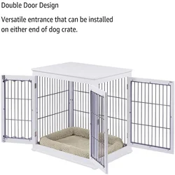 Custom Outdoor Pet dog kennels cages Portable Pet Dog House Bamboo Wood Pet dog Cages