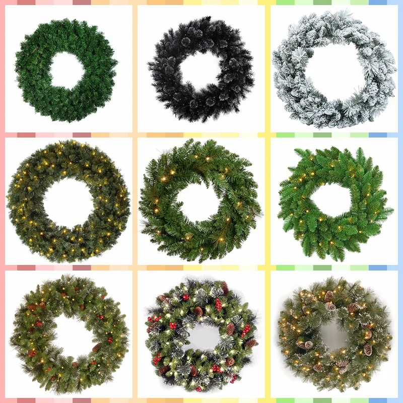 Beautiful 45cm Desktop Decorations Snow Heavy Flocked White Christmas Pine Tree for Merry Christmas details