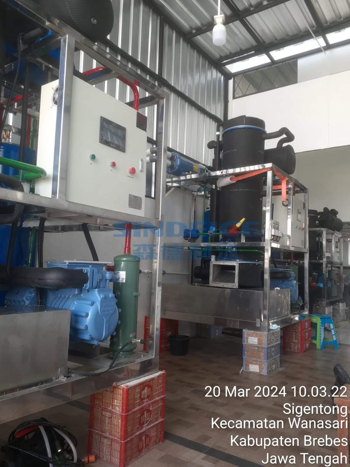 Ice Machine, SINDEICE, 1T/24hrs, Stainless, Steel - detail 20