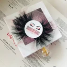 Lashes Mink 25mm Eyelashes New Design Mink 3D Wholesal Vendor Bulk 25mm Lashes Eyelashes Mink