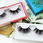 Pink Mink Wholesale 25mm Eyelashes Pink Diamond Shape Eyelash Packaging 3d Mink Lashes
