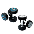 Multiple Selection PU Coated Bodybuilding Waterproof Dumbbell Set For Sale