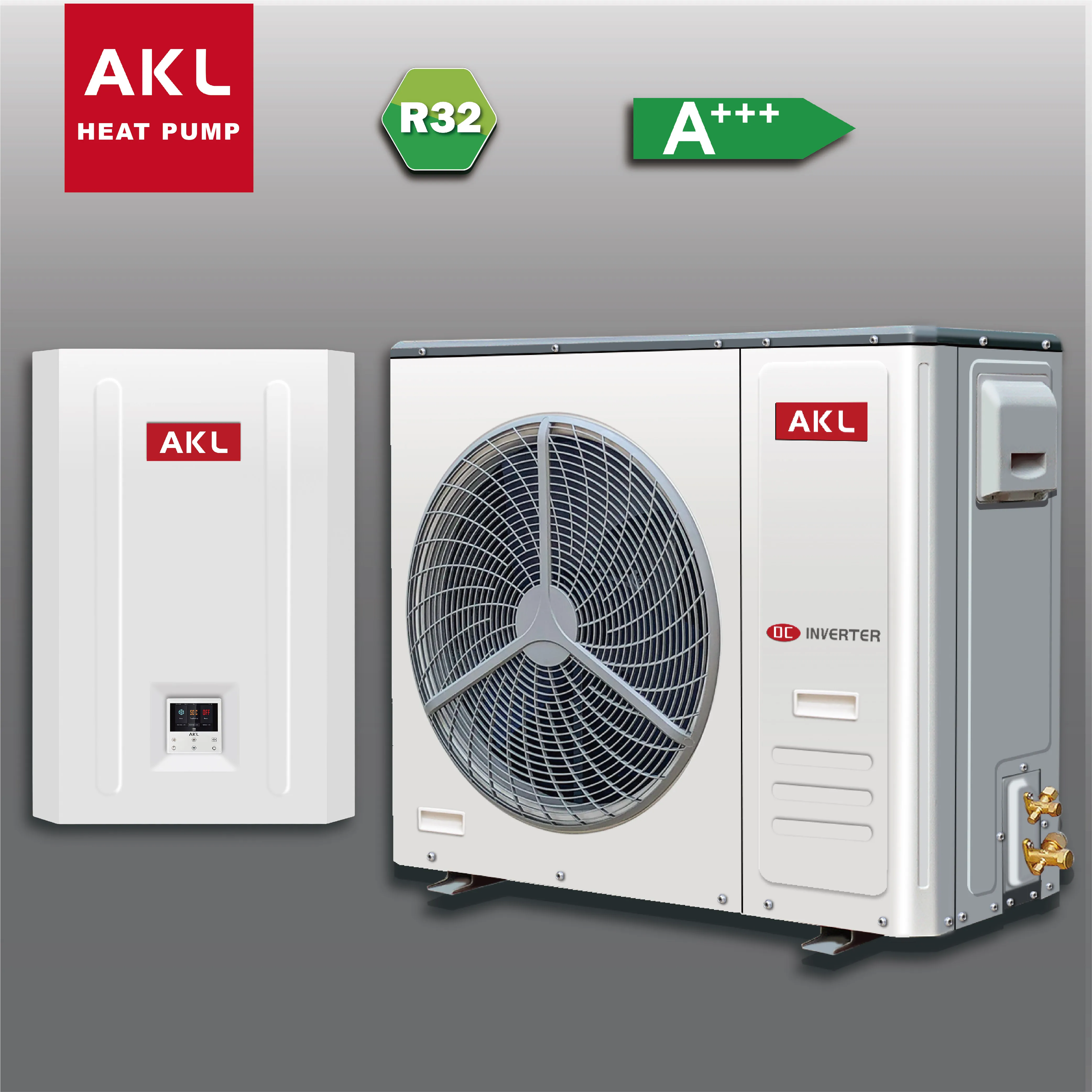 Air To Water Heat Pump R Heat Pump With Wifi Control Split Type Kw