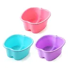 2022 New Large Foot Bath Spa Tub Basin Bucket Soak Feet Detox Pedicure Massage 3 Colors