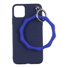 Silicone Phone Case Marble Design Silicone Customize Phone Case With Bracelets Phone Protection Case Silicone