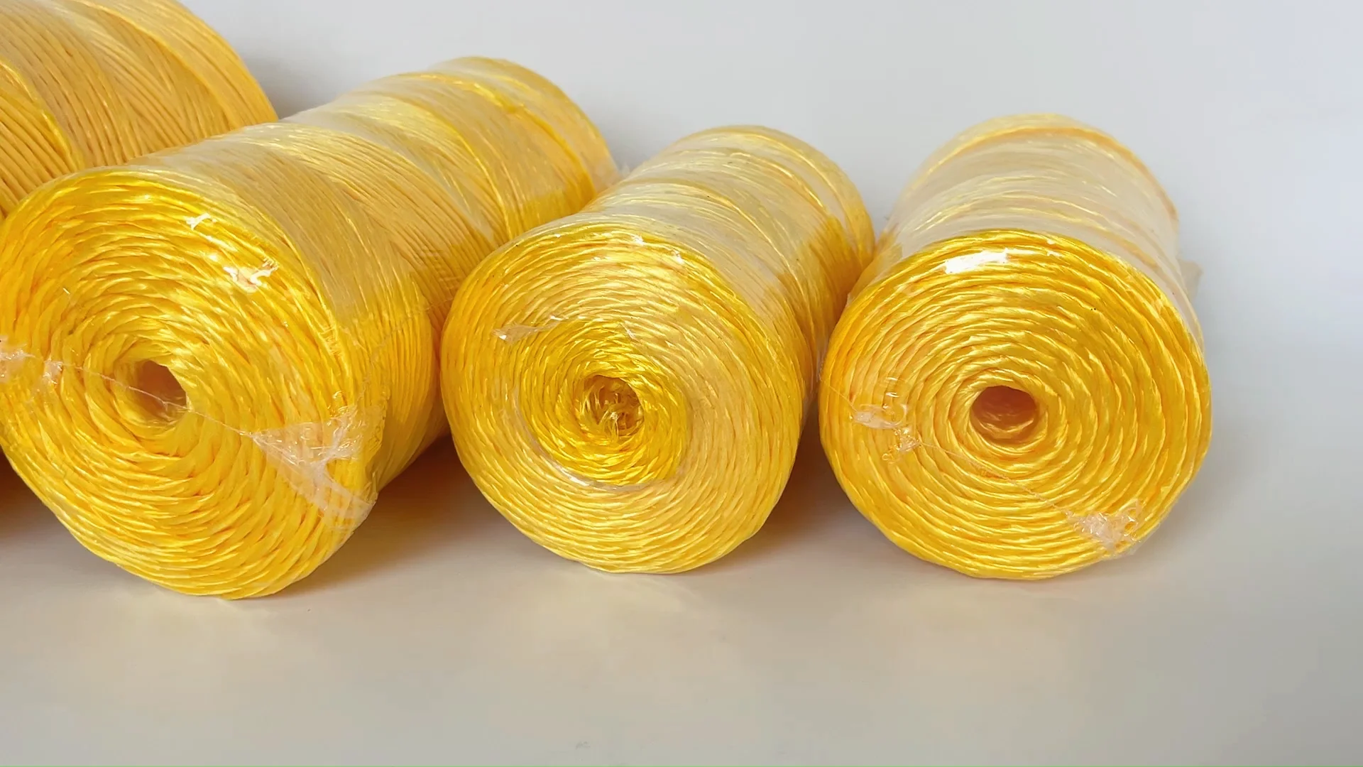 Wholesale Polypropylene Banana Baler Twine Yellow Pp Rope Machine