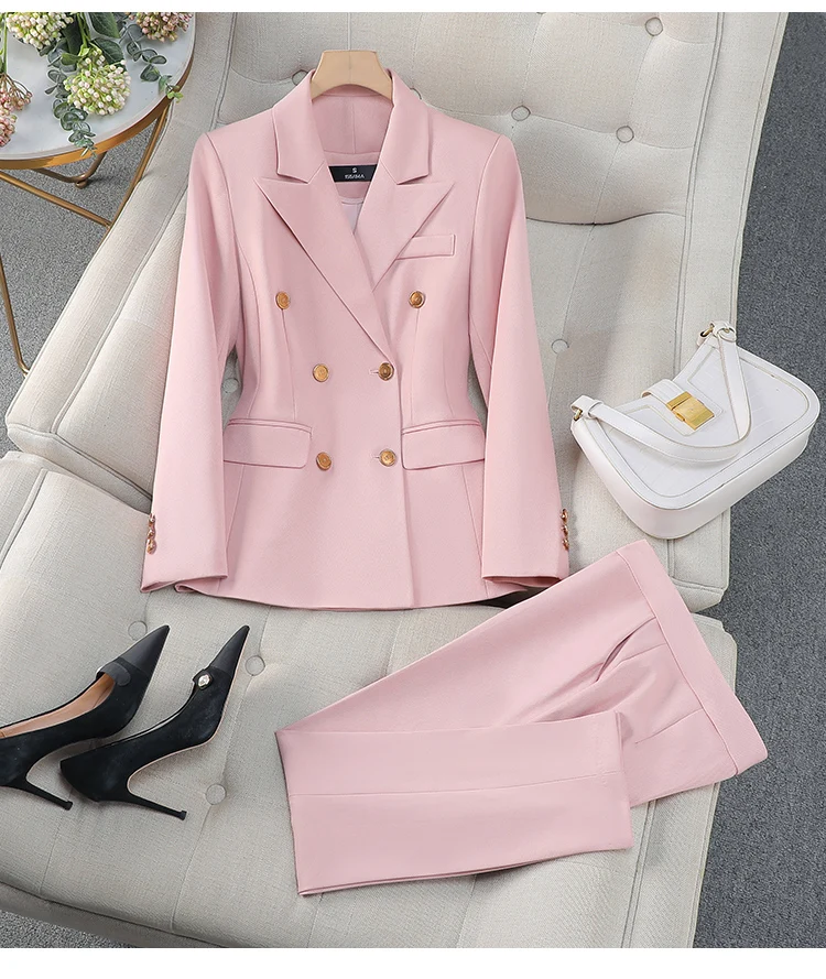 ladies tuxedo pant suit design for women    