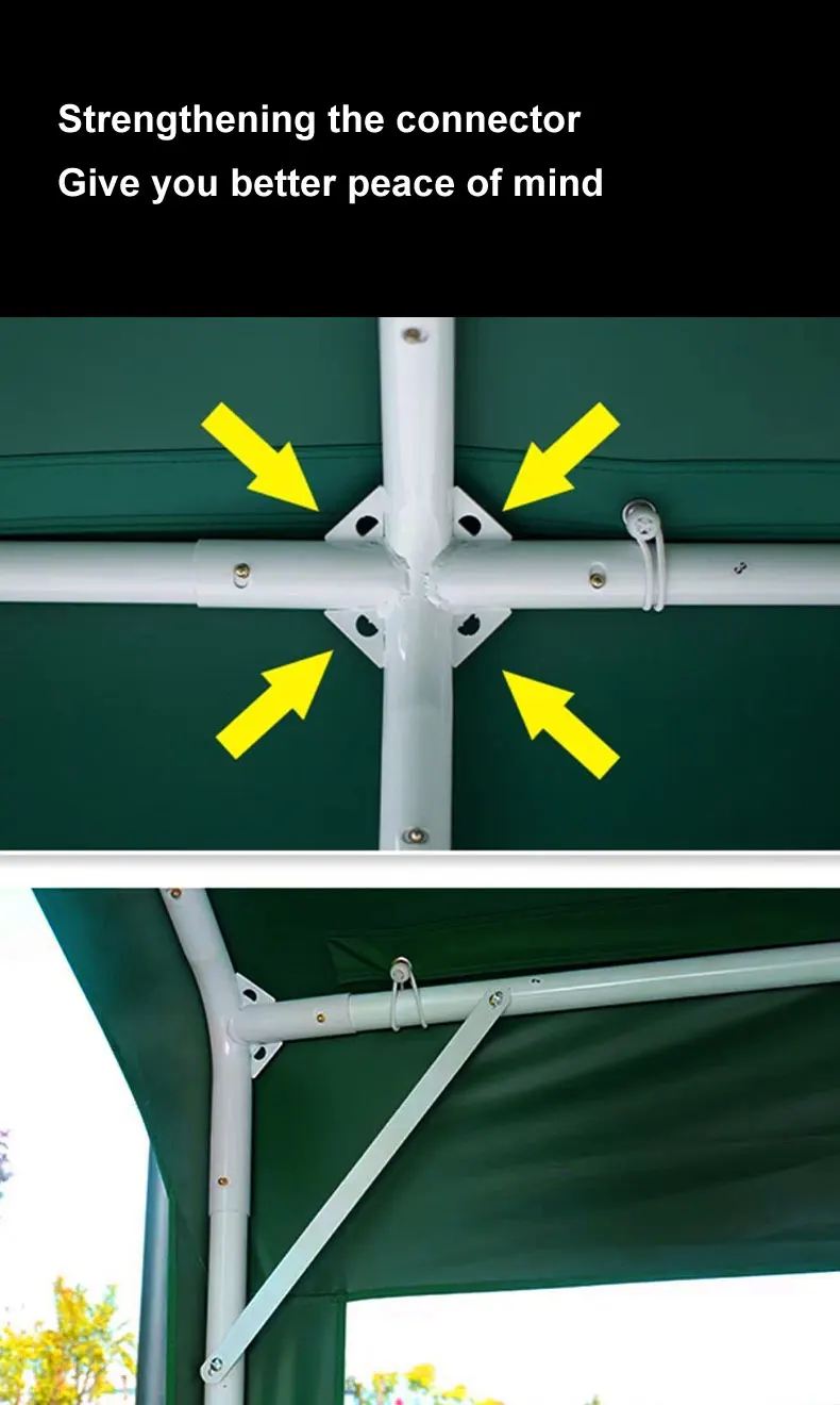凉亭停车场盖帐篷车棚车棚汽车遮蔽物防水防紫外线公园汽车帐篷