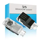 Car Led Welcome Lamp Courtesy Shadow Door Led Car Logo Projector Light For Audi A5 A4L A4 A6 A1 A3 R8 Q7 Q5 TT A8 A6L