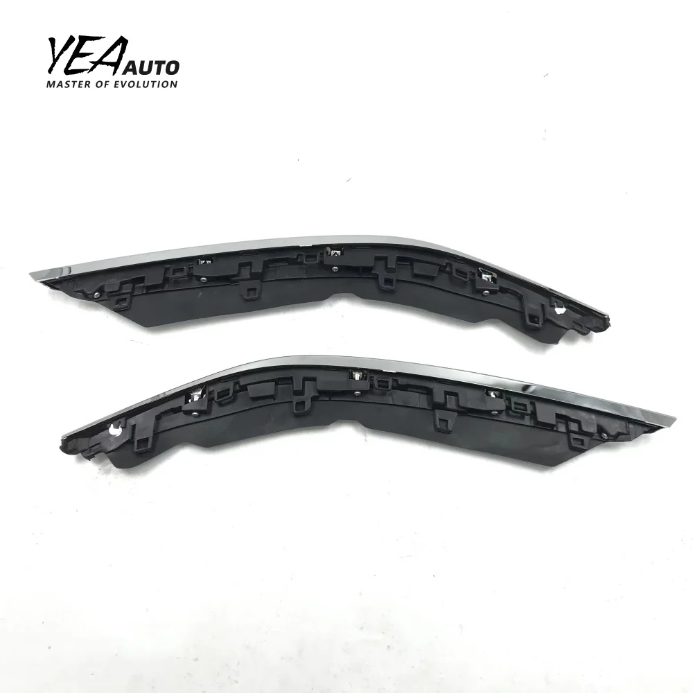 product car headlight trim strips for vw for volkswagon for passat decorative strips head light bright chrome strips-3