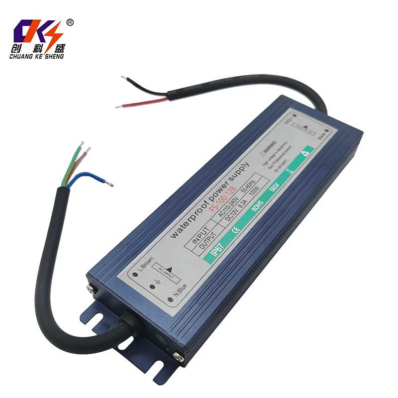 product factory direct sales outdoor ac to dc 100w waterproof led driver ip67 12v83a power supply for led strip light and equipment-4