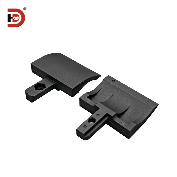 60mm Wide/medium/small C Guardrail Plastic Guide Plate, End Cover, Guide Block Block Block Black Connection Plate End Cover factory