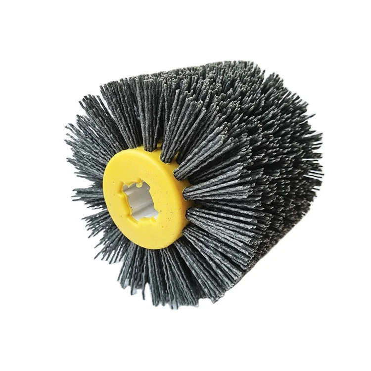 120*100*19mm Nylon Abrasive Wire DuPont Drum Polishing Wheel Electric Brush 