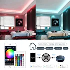Rgb Rgb Led Strip Light Indoor/Outdoor 5050 Ip65 Waterproof 12V Wifi/Voice Smart Rgb Led Strip Light