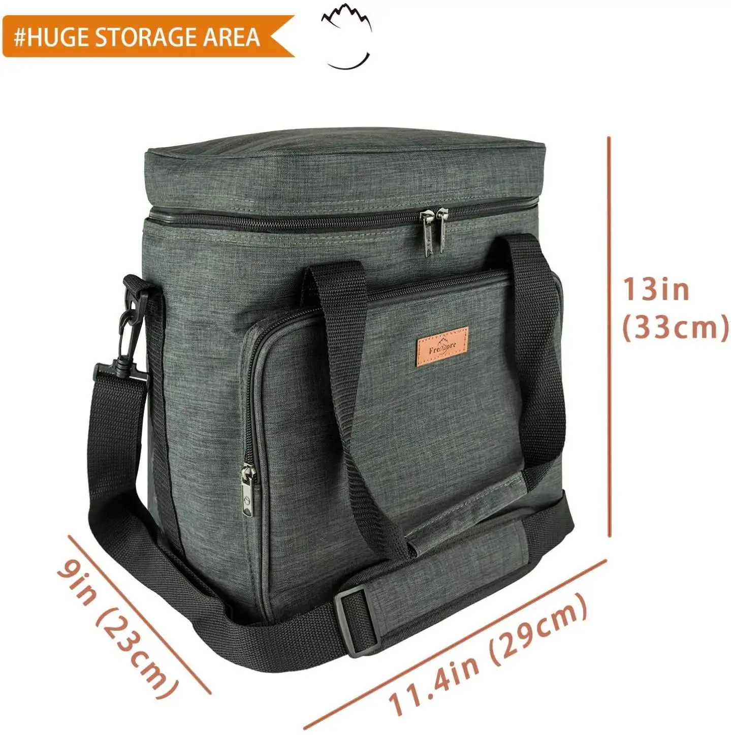 Custom Neoprene Waterproof Insulated Beer Cooler Bag For Men Women Working Camping Hiking