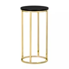 Top Marble Table Proper Price Top Quality Modern Luxury Round Marble Coffee Table Wooden Coffee Table Flower Shelf