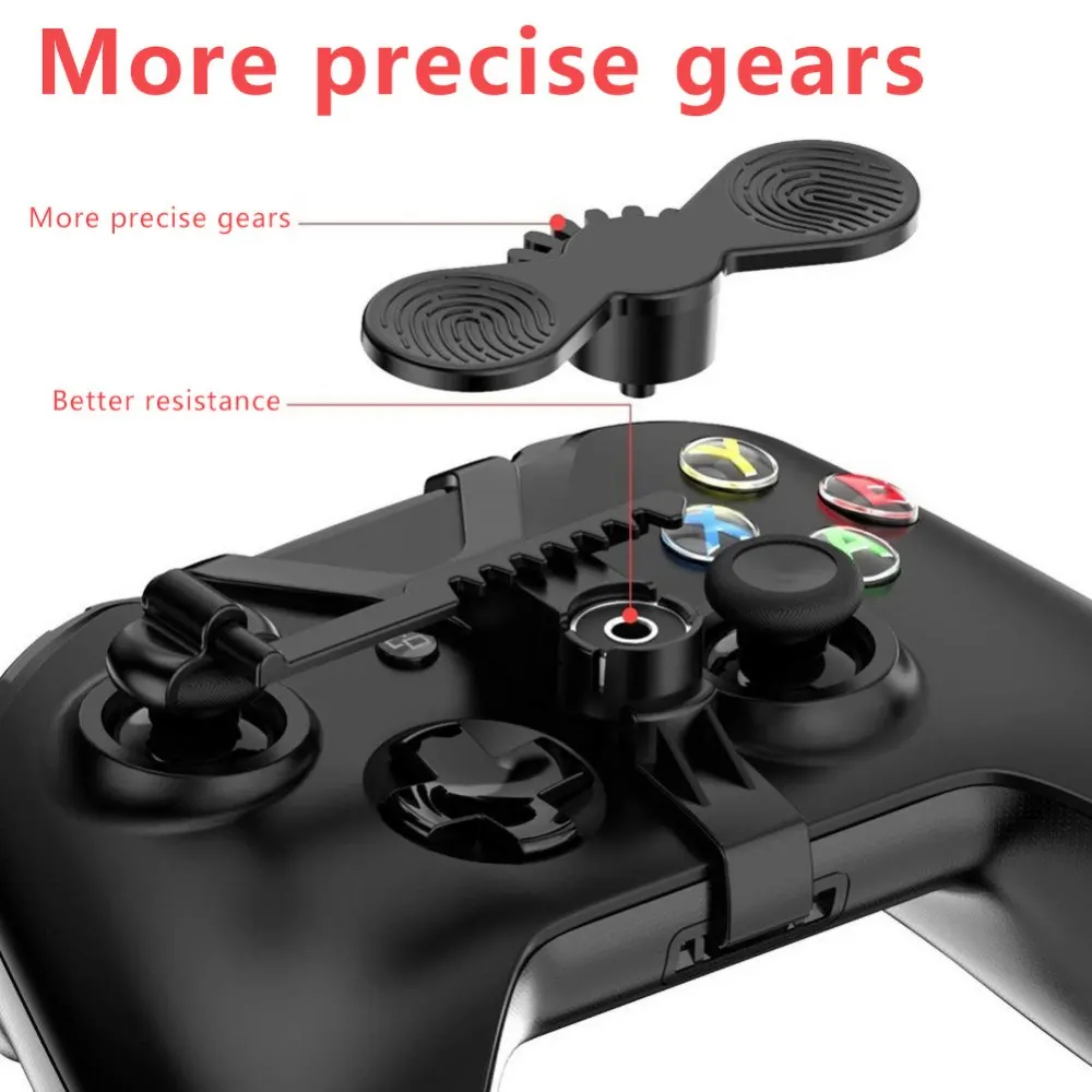For Xbox Series X/s Black Mini Racing Games Gamepad Steering Wheel