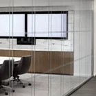 Glass Panel Frameless Glass Wall Panorama Glass Window Full View Clear Non-framed Glass Panel