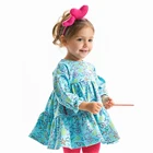 Clothes Girl Baby Clothes Baby Clothes Custom Beautiful Little Girl Dress Printing Casual Dress Girl Summer