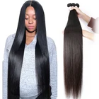 Hair Cambodian Bundles 12A Grade Mink Brazilian Hair 40inch Straight Cambodian Human Hair Extension Bundles