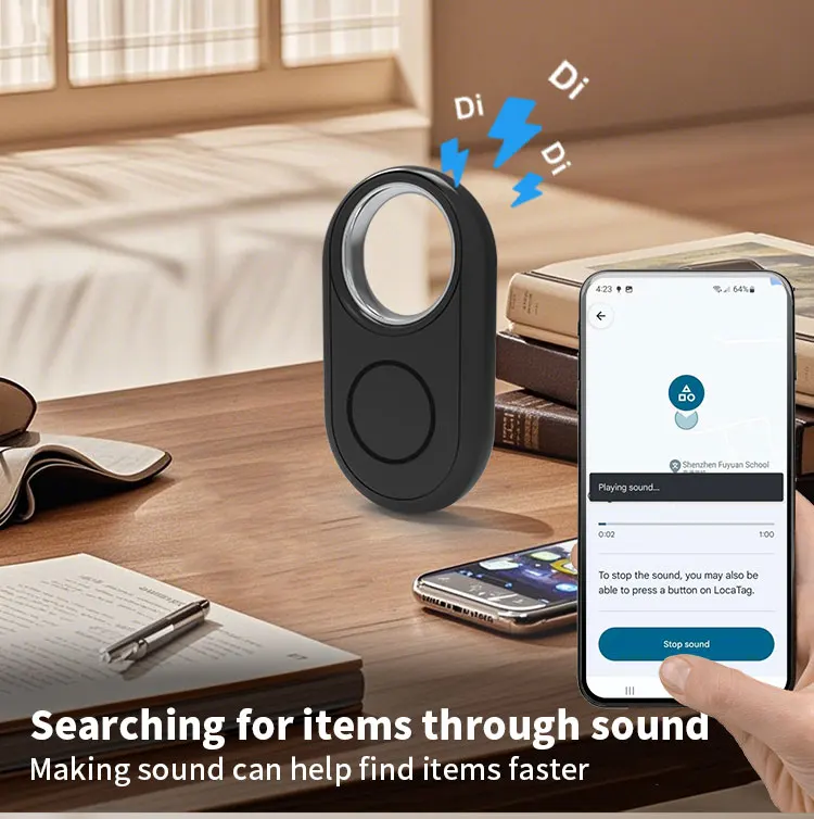 RSH Android Smart Tag Custom Logo Google Find My Device Find Hub Smart GPS Tracker Locator Air Tag for Key Finder Lugggae Pets manufacture