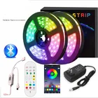 Rgb Strip Light Hot Product Outdoor Waterproof 24 Key Smart RGB Led Tv Backlight Strip Light For Room Home