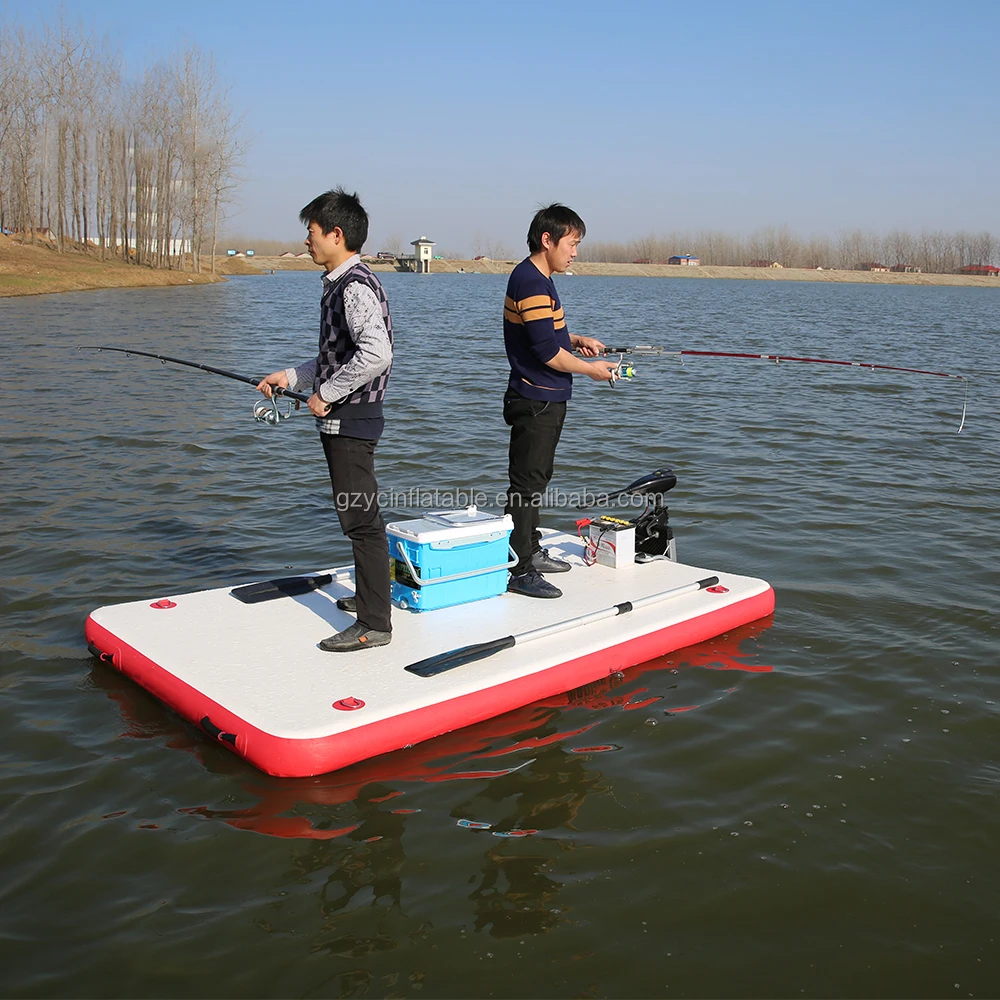 inflatable floating island with tent.jpg