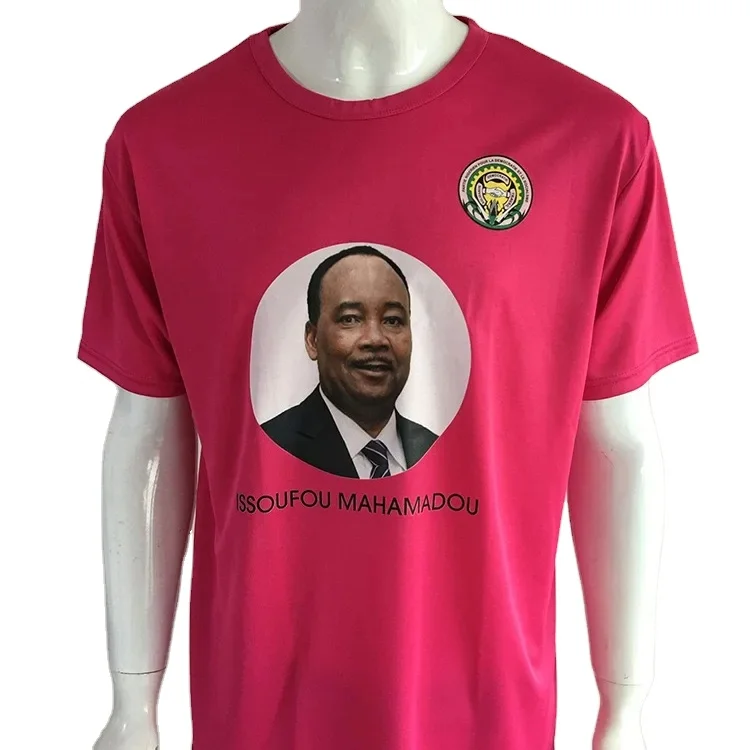 Custom  Corporate Office Election Campaign Promotional Digital Items Promotional T-Shirts no minimum