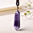 Jewelry Obsidian Natural Crystal Jewelry Energy Stone Obsidian Quartz Point Pendant For Men Women Gift