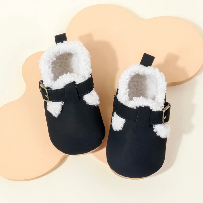 High Quality Unisex Winter Warm TPR Outsole Sneakers for Baby Toddlers Anti-Slippery Features EVA Insole Material for Boys Girls supplier