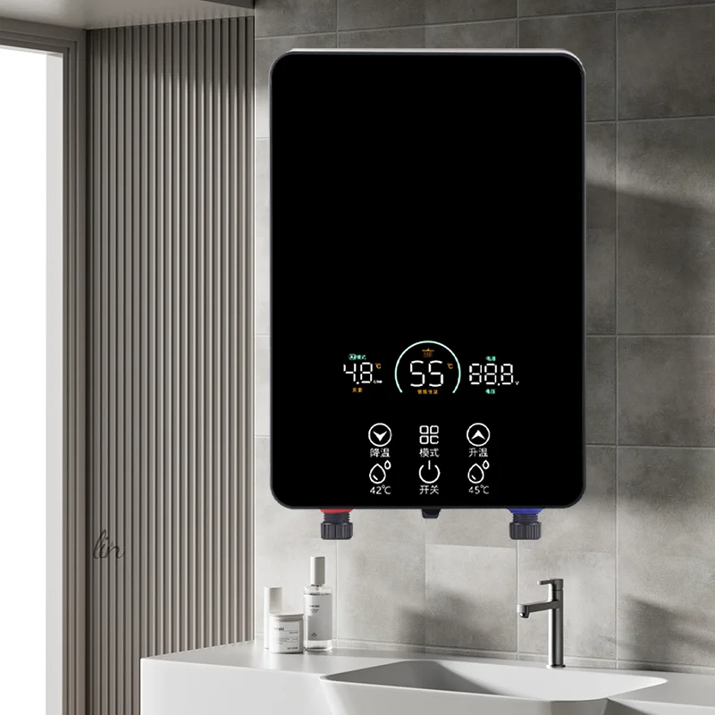 Water Heater, Stainless, Steel, Wall, IPX4 - detail 10