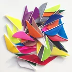 2 INCH Parabolic Archery Arrow Fletching Feathers For Traditional Bow Arrow Feathers 2 Inch Right Wing
