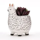 Plant Pot Best Selling 3d Animal Instagram Ceramic Mini Succulent Plant Pot Customized