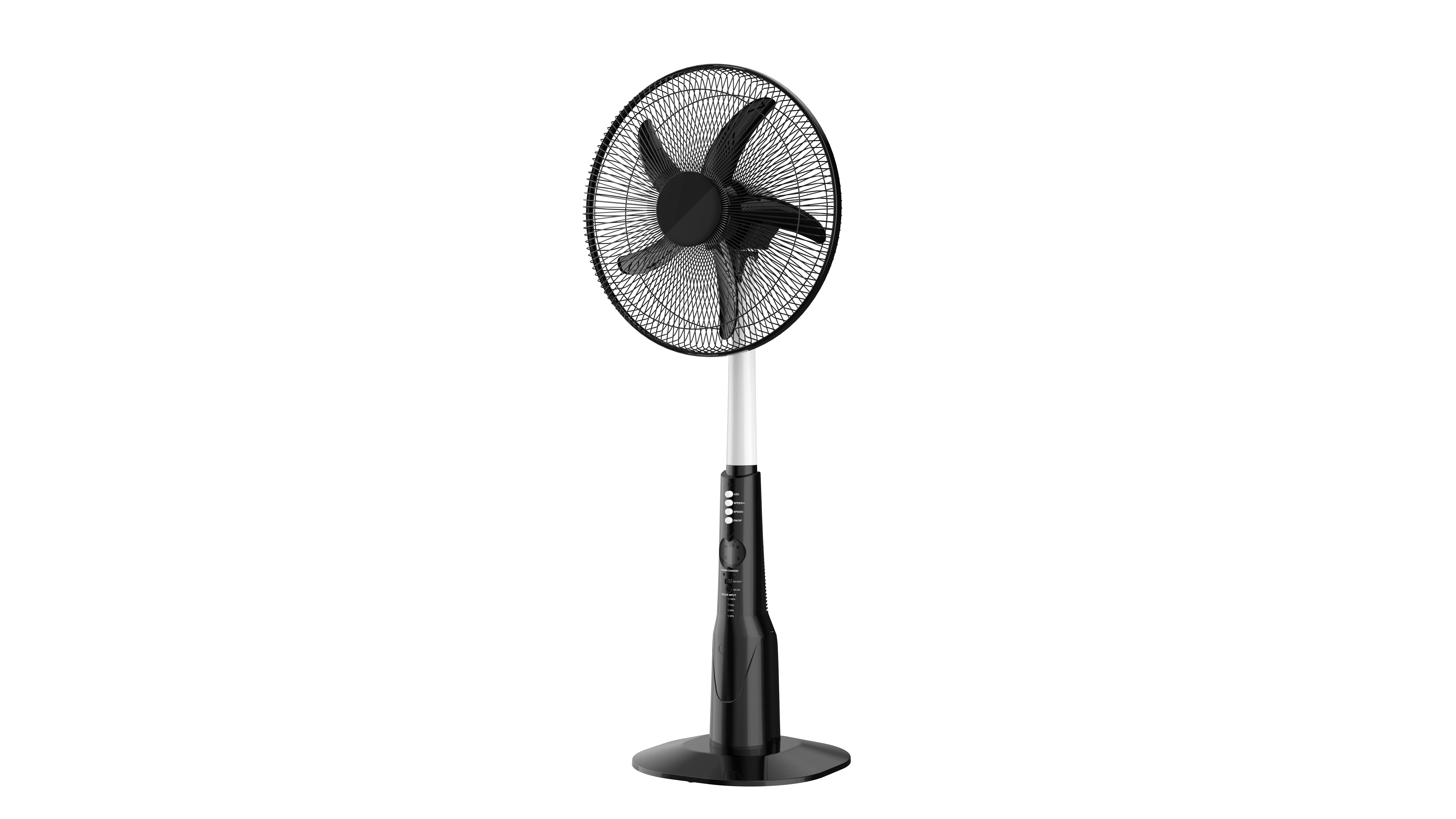 Electric Oscillating Stand Fan, 16/18-Inch, Solar, 12V - detail 4