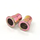 Standard Colored Customized Carbon Steel Durable Hardware Parts Standard Size Colored Zinc Rivet Nut