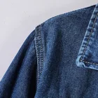 Denim Jean Fashion Mens Denim Jean Jacket Trendy Fashion Ripped Denim Male Streetwear Jackets And Coats