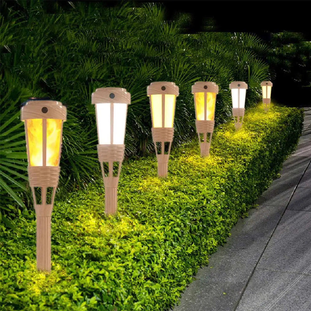 bamboo solar light