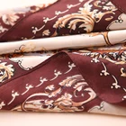 Designer Pure Silk Ladies Designer Vintage Custom Printed 100% Pure Scarf Silk Scarf