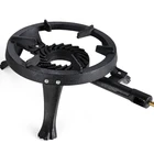 Good Stove Stove Black Painted 3 Leg Good Price Cast Iron Burner Gas Stove