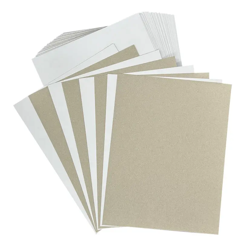 White Paper Board Duplex Board with Kaolinite Coating for Chemical Use and Single Side Application