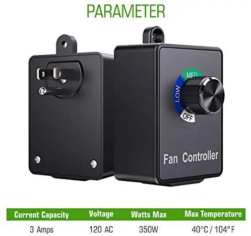 Inline Duct Fan, 120V, 15A - detail 24