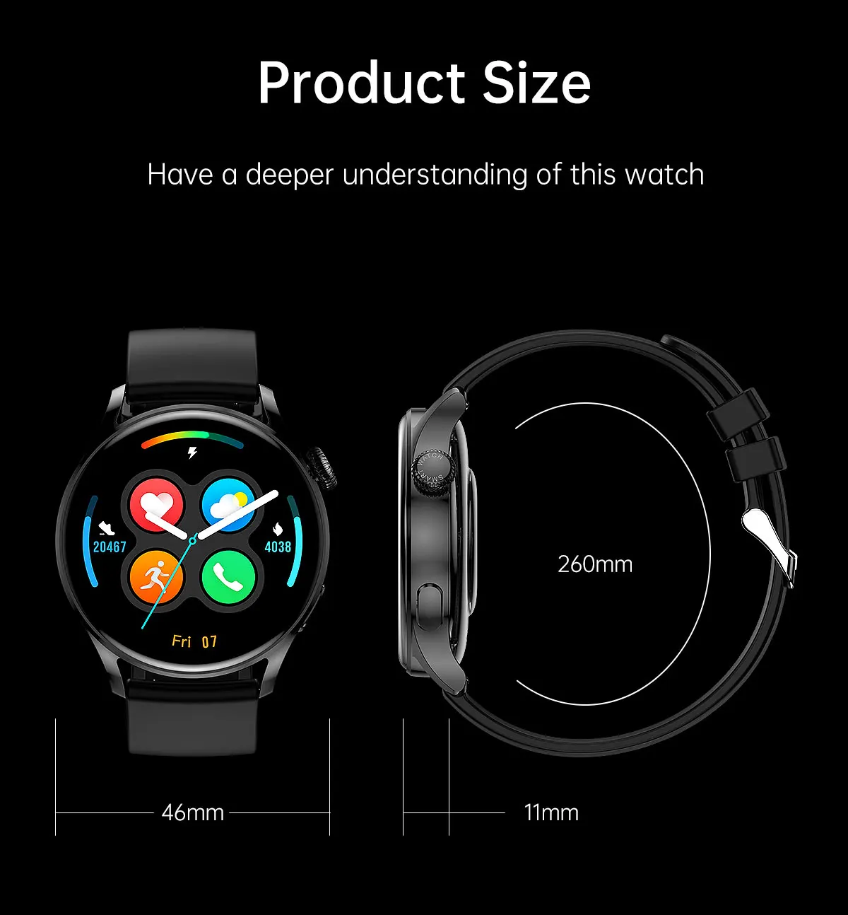 Df Hk3 Mtk2502 Cpu 1.32-inch Tft Full Circle Screen 360*360px Bt Calling  Smart Watch With Leather Strap - Buy Smart Bracelet Health Sleep  Monitoring,Magnetic Charging,Large Screen Watch Bracelet Product on  Alibaba.com