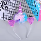 Headwear 2021 Hot Selling Unicorn Headwear Children Cat Ears Hair Accessories Multicolor Headwear